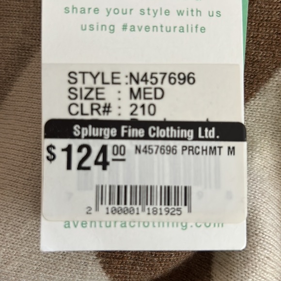 Aventura sweater NWT - Picture 6 of 6